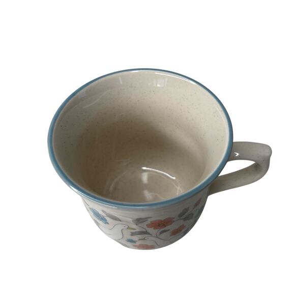 Country Classics by Action 1988 Goose Floral Cup & Saucer Set | Vintage Japan - Picture 14 of 14